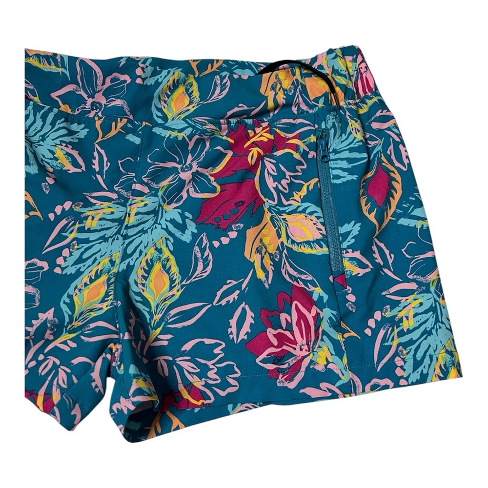 Reel Legends Tropical Teal Performance Shorts SZ MP - Picture 4 of 7